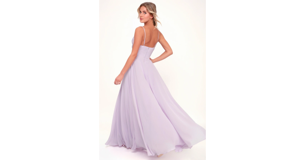 Love Lavender Maxi Dress on Sale 